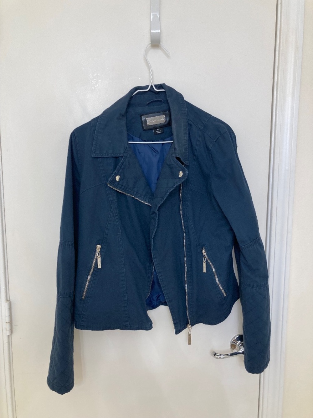 Indigo Saints Blue Women's Bomber Jacket